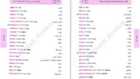 دانلود کتاب واژه نامه جیبی هوشمند کنکور شهاب اناری PDF