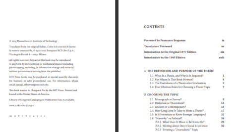 دانلود کتاب PDF How to Write a Thesis Umbereto Eco