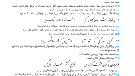 دانلود کتاب دروس طلایی دوازدهم انسانی انتشارات کاگو گروه مولفان PDF