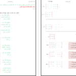 دانلود جزوه ریاضی کاربردی حسینی PDF