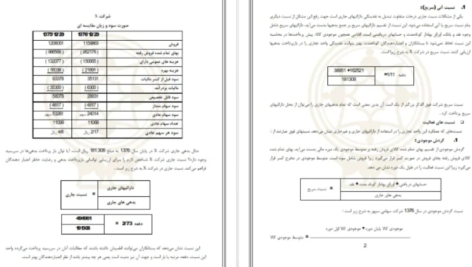دانلود جزوه تجزیه و تحلیل صورت های مالی PDF