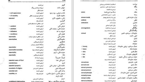 دانلود کتاب فرهنگ اصطلاحات فلسفه و علوم اجتماعی ماری بریجانیان PDF