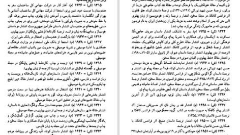 دانلود کتاب گفت و گو با سایه یا بوف کور چگونه ساخته و پرداخته شد حبیب احمدزاده PDF