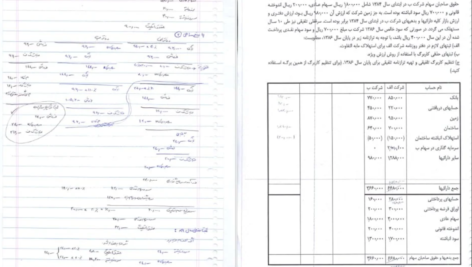 دانلود جزوه حسابداری پیشرفته دو PDF