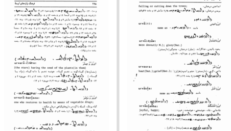 دانلود کتاب فرهنگ واژه‌های اوستا ۱ احسان بهرامی PDF