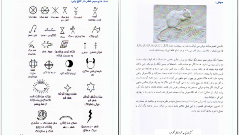 دانلود کتاب علائم دفینه نشانه های گنج علی ولایتی عسگری PDF