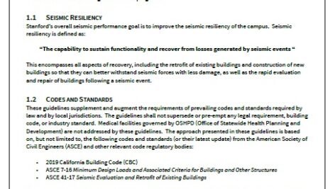 دانلود کتاب SEISMIC DESIGN GUIDELINES استانفورد PDF