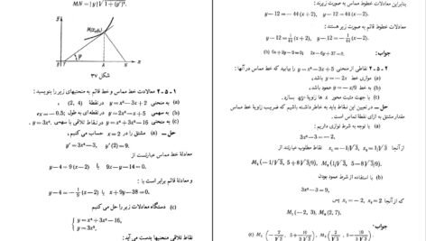 دانلود کتاب ریاضیات عمومی مارون جلد اول خلیل پاریاب PDF