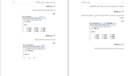 دانلود کتاب مبانی کدنویسی ریاضی در نرم افزار MATLAB مهران غریب PDF
