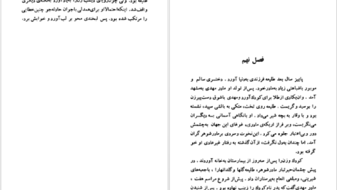 دانلود کتاب دو منظره غزاله علیزاده PDF