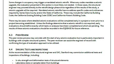 دانلود کتاب SEISMIC DESIGN GUIDELINES استانفورد PDF
