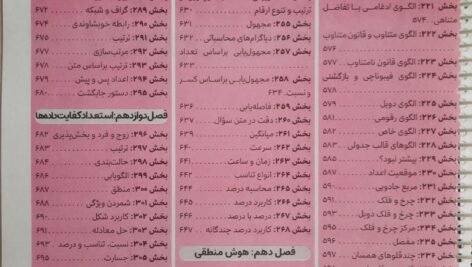 دانلود کتاب هوش ET فرازمینی ویژه قبولی در آزمون تیزهوشان هشتم و نهم علی قصاب PDF