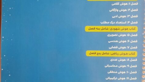 دانلود کتاب هوش ET فرازمینی ویژه قبولی در آزمون تیزهوشان هشتم و نهم علی قصاب PDF