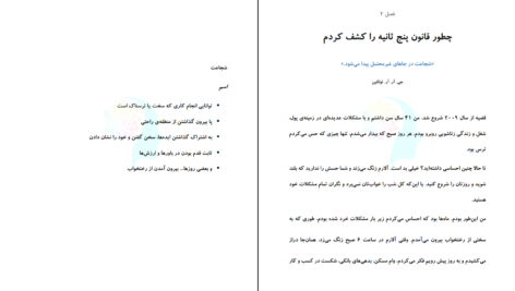 دانلود کتاب قانون پنج ثانیه مل رابینز PDF